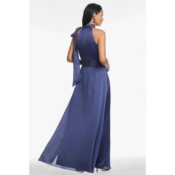 SACHIN & BABI KAYLA GOWN IN DEEP COBALT SIZE 6 - Picture 7 of 13